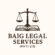 baig legal services logo design